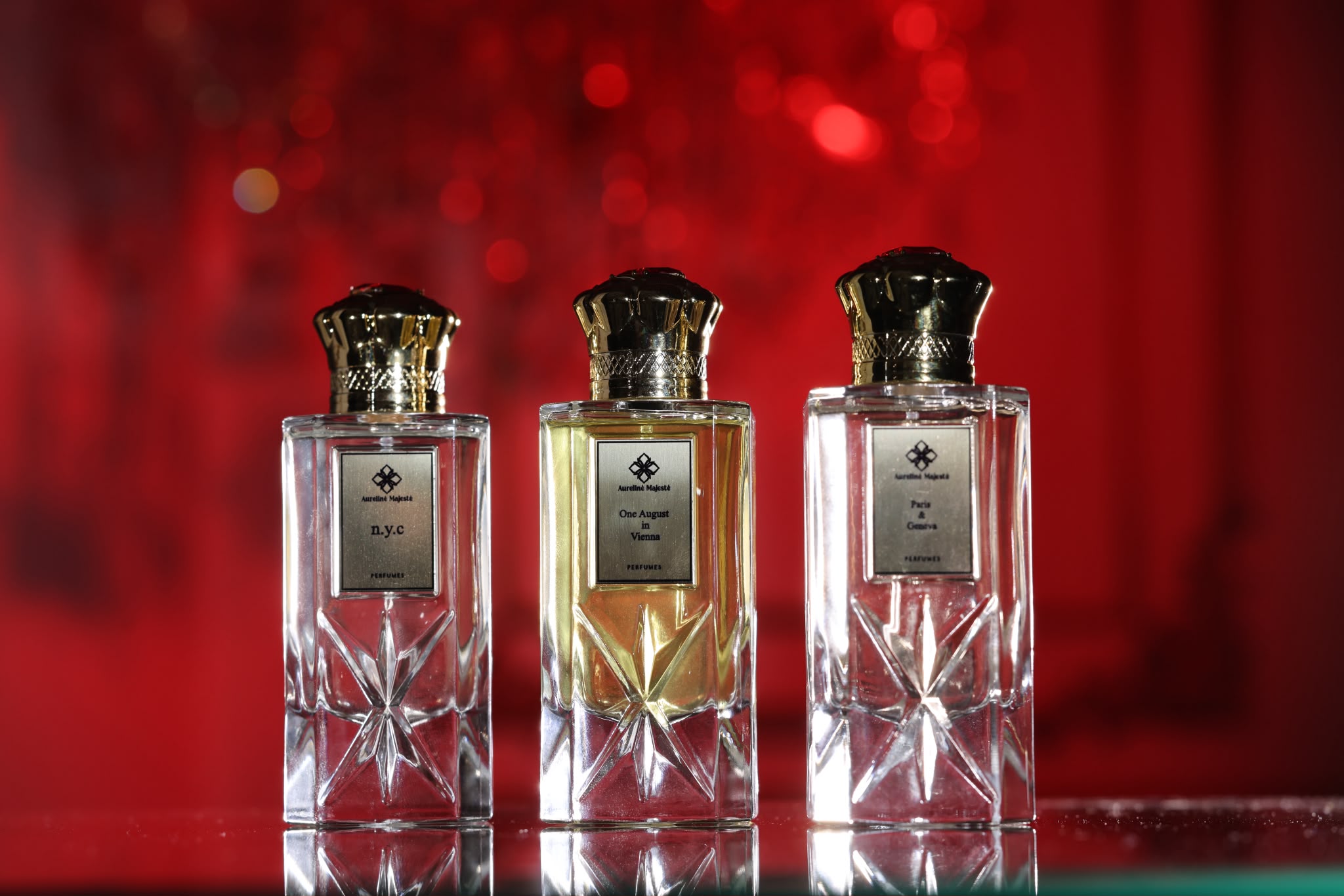 Aureliné Majesté perfume collection